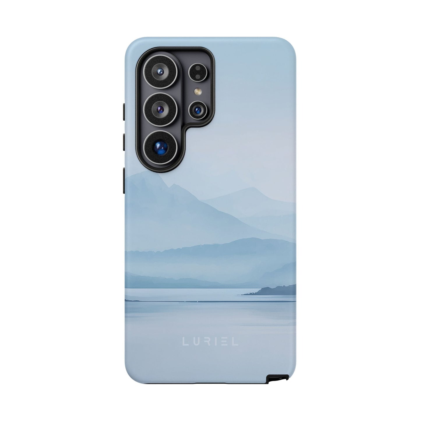 Phone Case Misty Blue Mountain Lake Tough Phone Case Misty Blue Mountain Lake Tough Phone Case