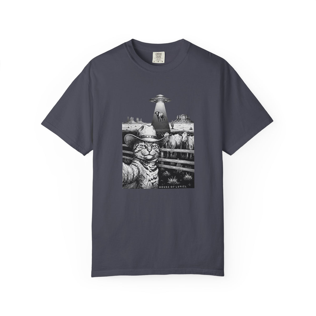 T-Shirt Alien Abduction Cat T-Shirt Alien Abduction Cat T-Shirt