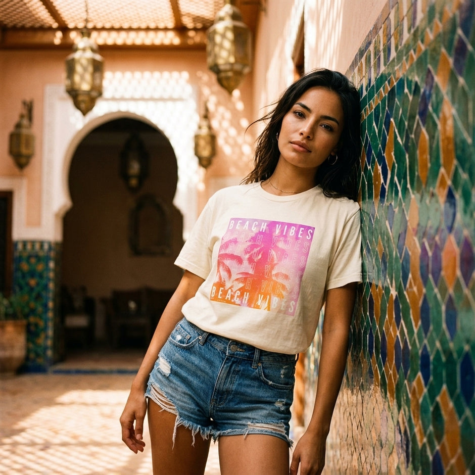 T-Shirt Beach Vibes T-Shirt Beach Vibes T-Shirt
