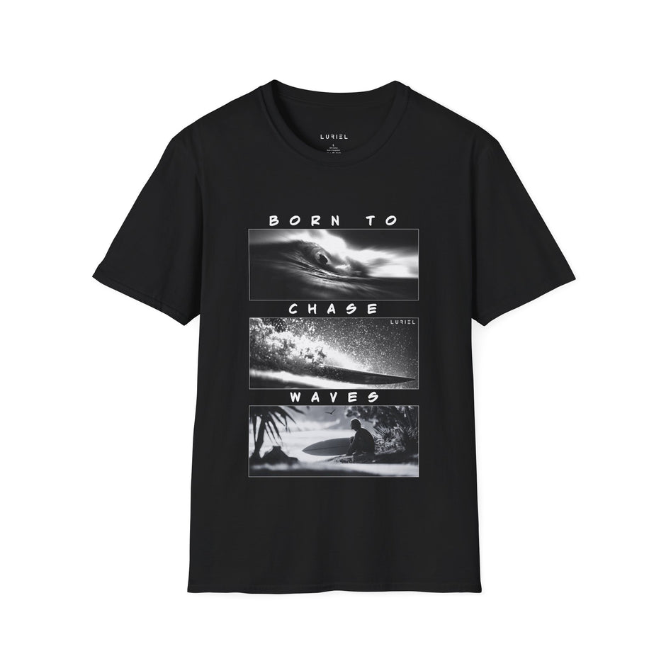T-Shirt Born to Chase Waves T-Shirt Born to Chase Waves T-Shirt