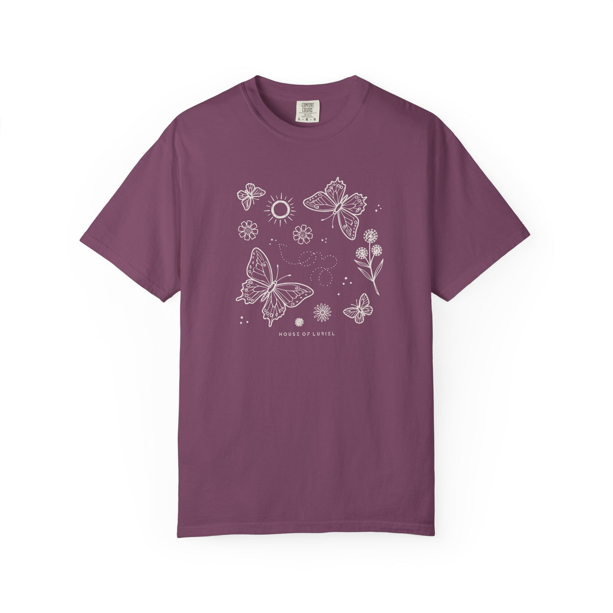 T-Shirt Butterfly Sketch T-Shirt Butterfly Sketch T-Shirt