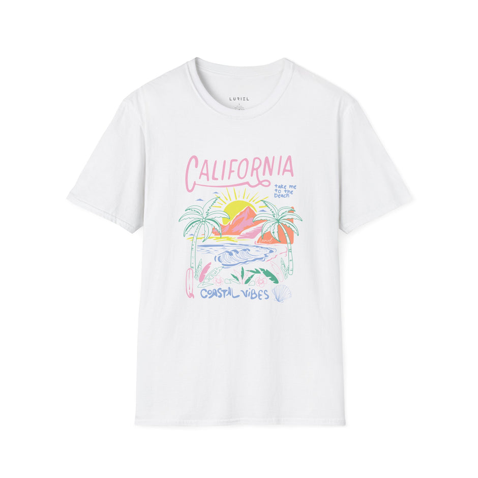 T-Shirt California Coastal Vibes T-Shirt California Coastal Vibes T-Shirt