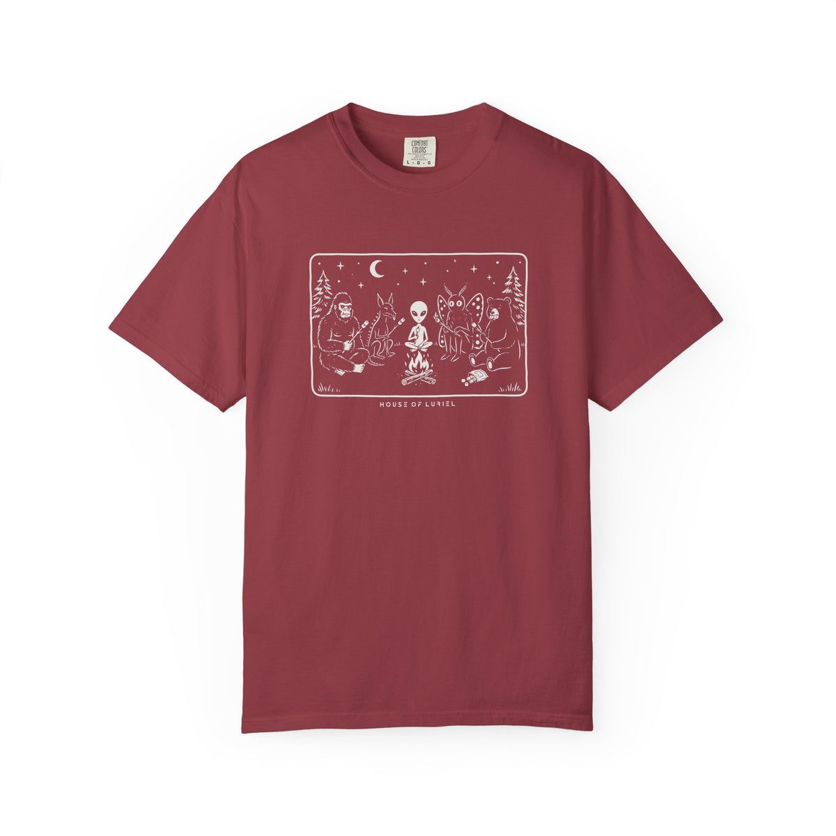 T-Shirt Cryptid Campfire T-Shirt Cryptid Campfire T-Shirt