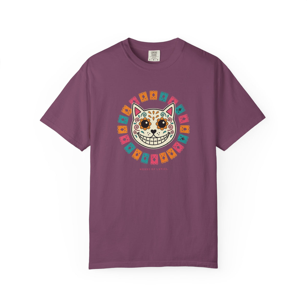 T-Shirt Day of the Dead Cat T-Shirt Day of the Dead Cat T-Shirt