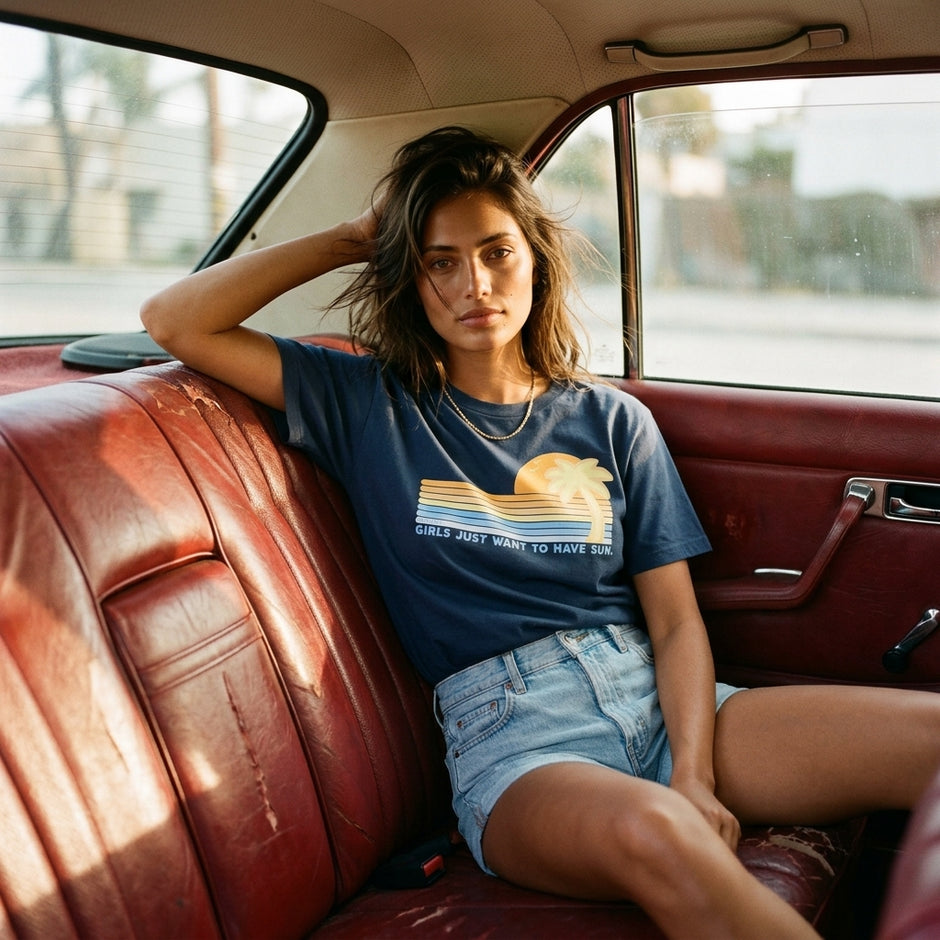 T-Shirt Girls Just Want To Have Sun T-Shirt Girls Just Want To Have Sun T-Shirt