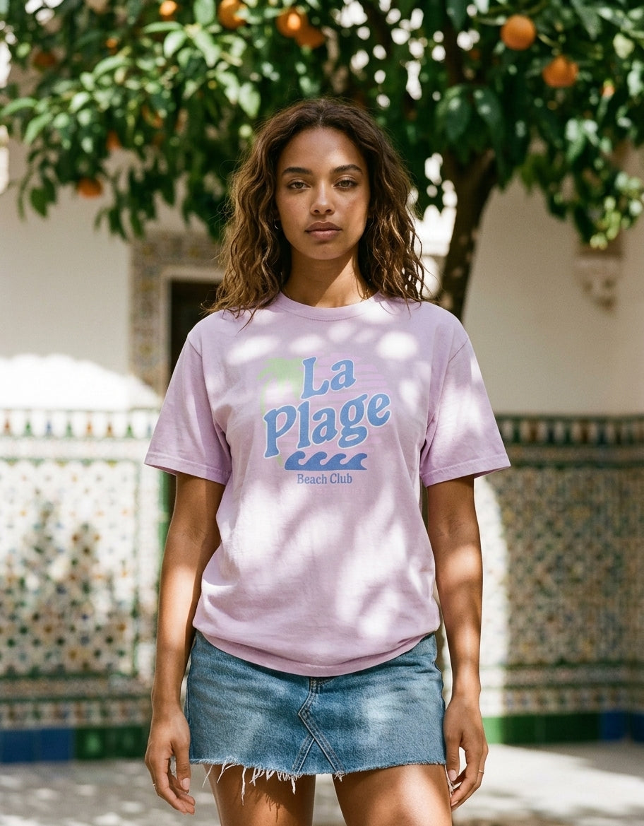 T-Shirt La Plage Beach Club T-Shirt La Plage Beach Club T-Shirt