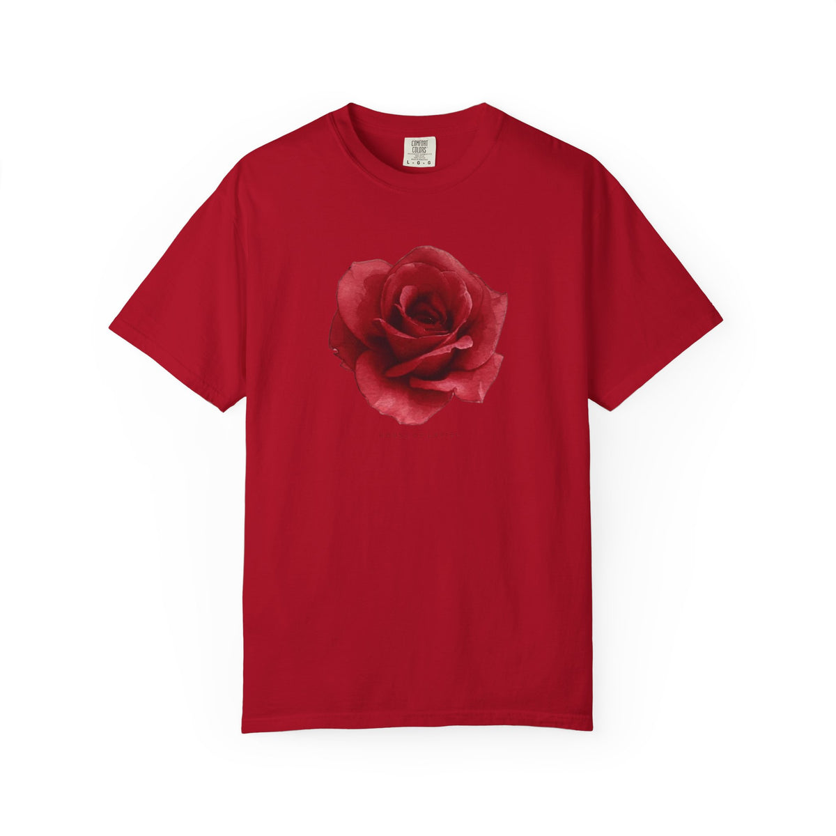 T-Shirt Red Rose Graphic T-Shirt Red Rose Graphic T-Shirt