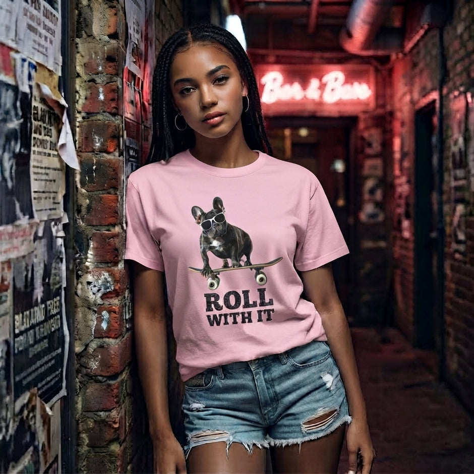 T-Shirt Roll With It. T-Shirt Roll With It. T-Shirt