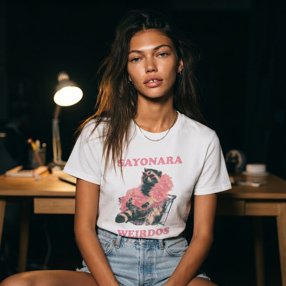 T-Shirt Sayonara Weirdos T-Shirt Sayonara Weirdos T-Shirt