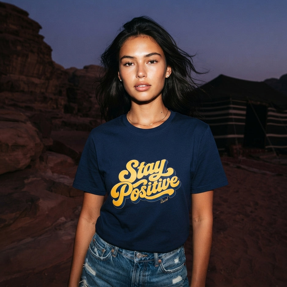 T-Shirt Stay Positive T-Shirt Stay Positive T-Shirt
