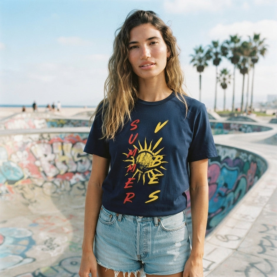 T-Shirt Summer Vibes T-Shirt Summer Vibes T-Shirt