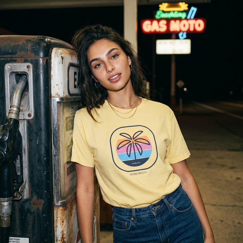 T-Shirt Sunset Palms T-Shirt Sunset Palms T-Shirt