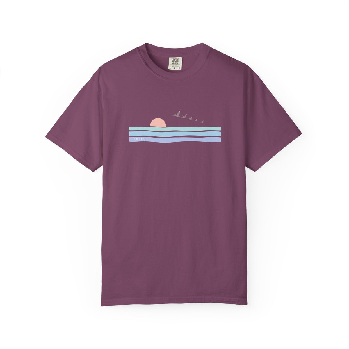 T-Shirt Sunset Waves T-Shirt Sunset Waves T-Shirt