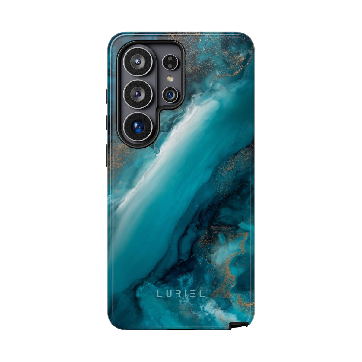 Phone Case Teal Agate Swirls Tough Phone Case Teal Agate Swirls Tough Phone Case