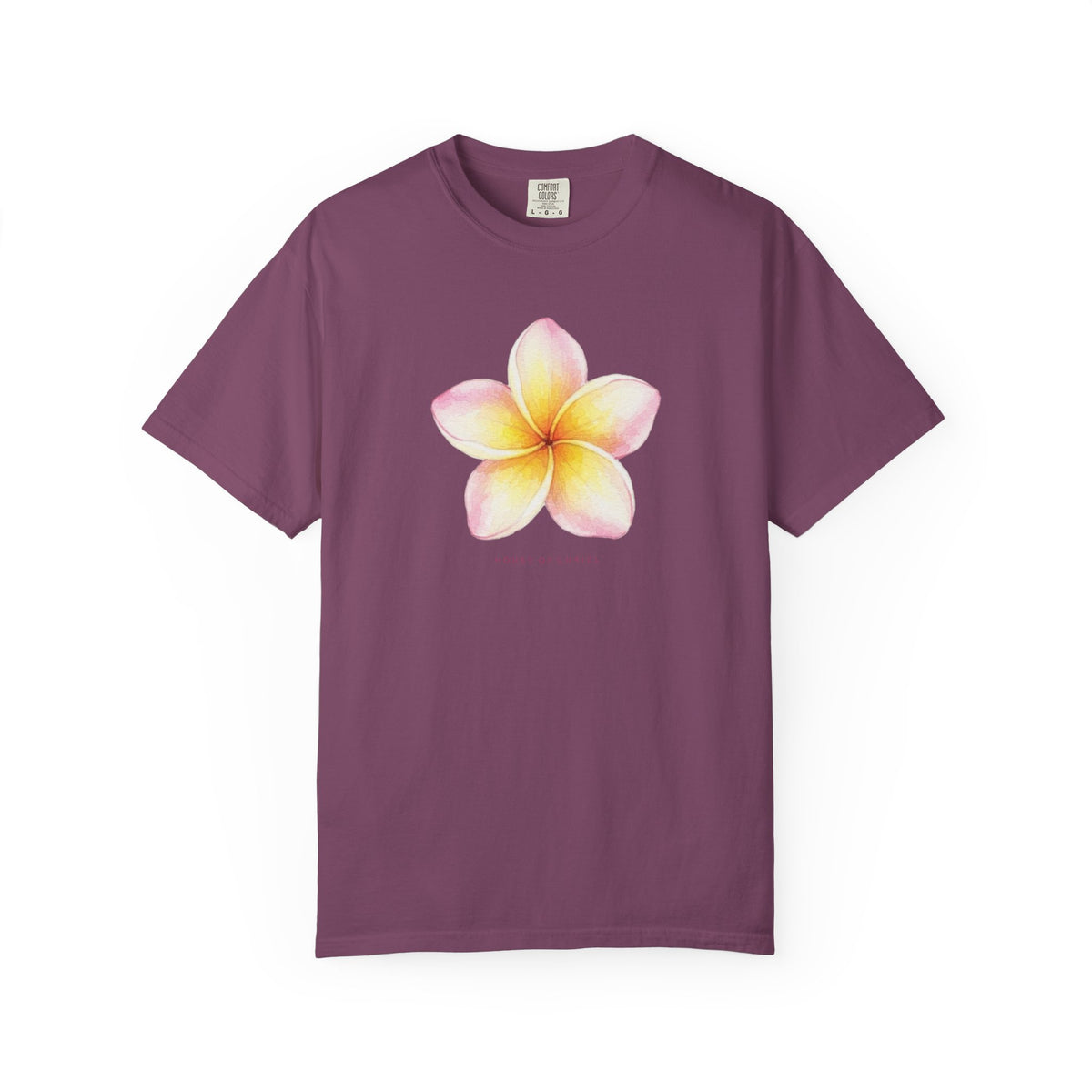 T-Shirt Tropical Plumeria Flower T-Shirt Tropical Plumeria Flower T-Shirt