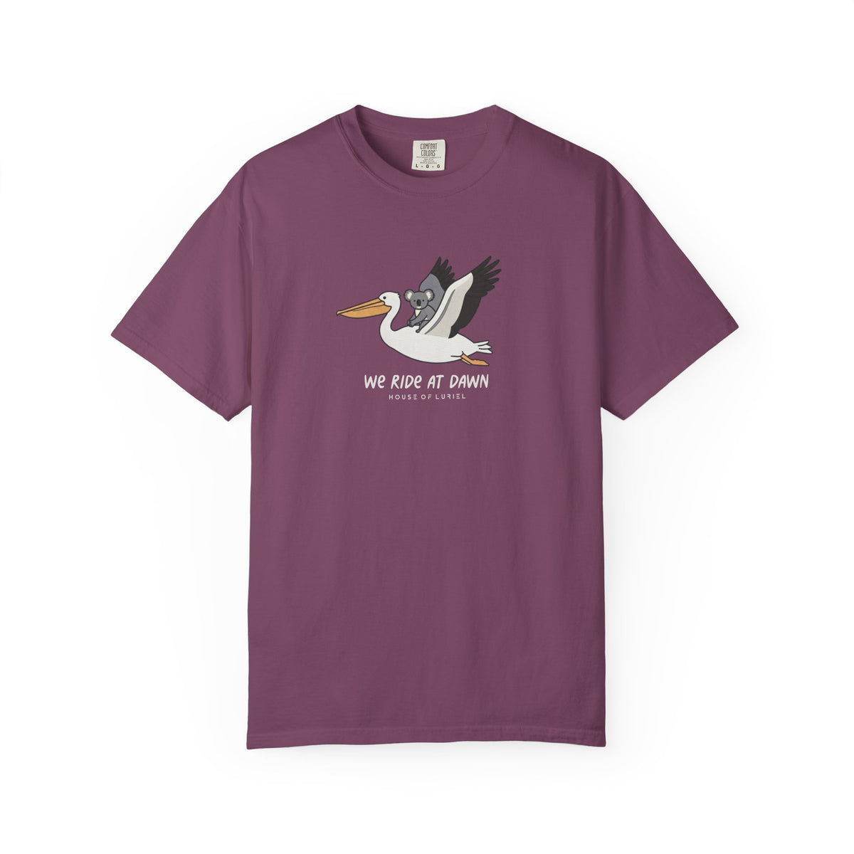 T-Shirt We Ride At Dawn Pelican T-Shirt We Ride At Dawn Pelican T-Shirt