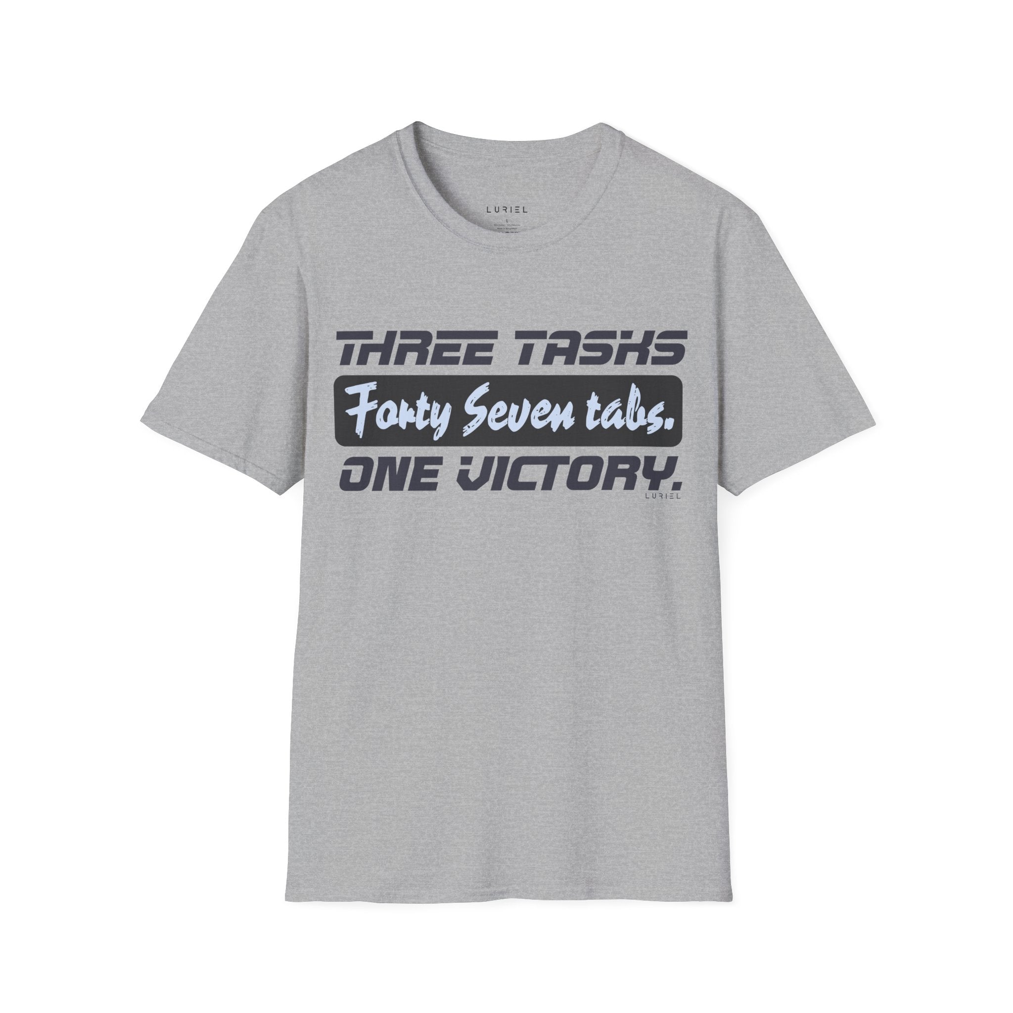 "Three Tasks, One Victory" T-Shirt