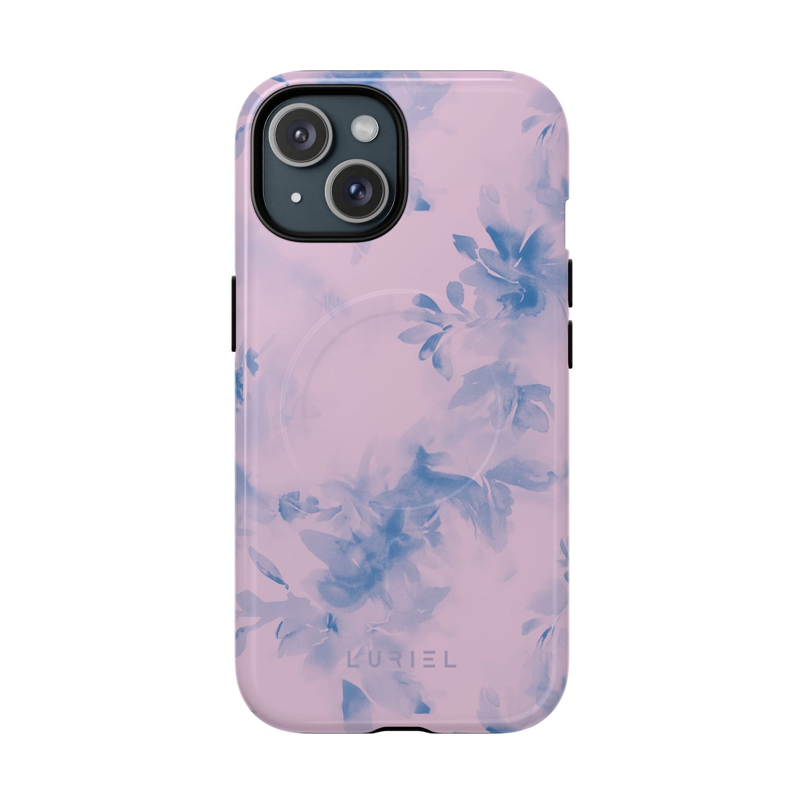Phone Case Pinky Blue Floral Tough Magsafe Case Pinky Blue Floral Tough Magsafe Case