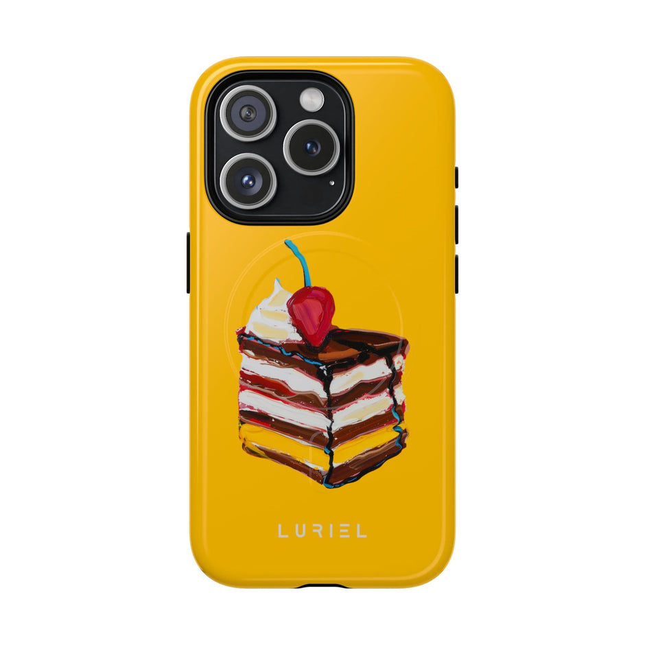 Phone Case Chocolate Layer Cake Tough Magsafe Case Chocolate Layer Cake Tough Magsafe Case