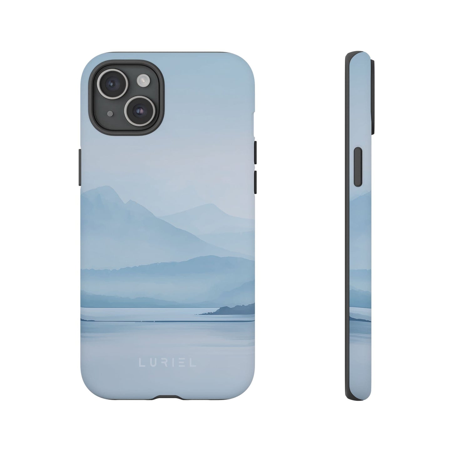 Phone Case Misty Blue Mountain Lake Tough Phone Case Misty Blue Mountain Lake Tough Phone Case