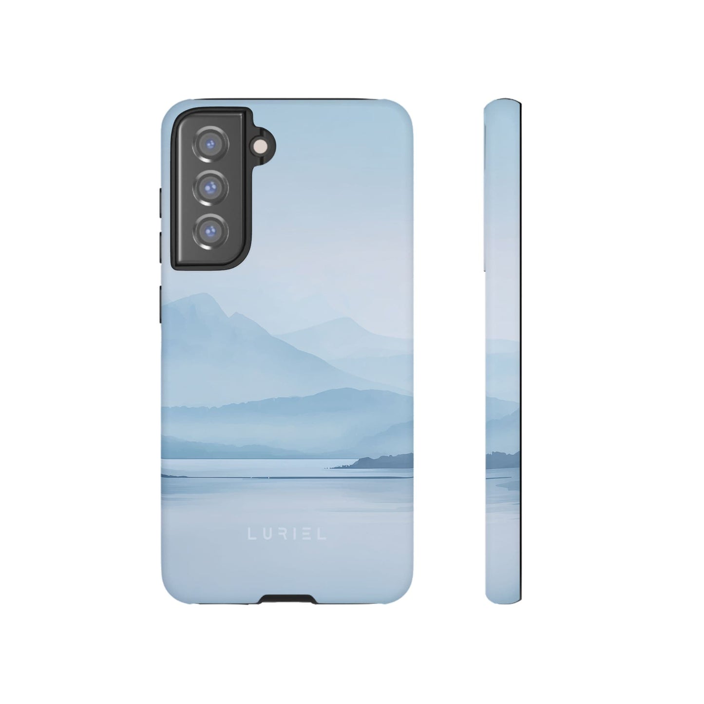Phone Case Misty Blue Mountain Lake Tough Phone Case Misty Blue Mountain Lake Tough Phone Case