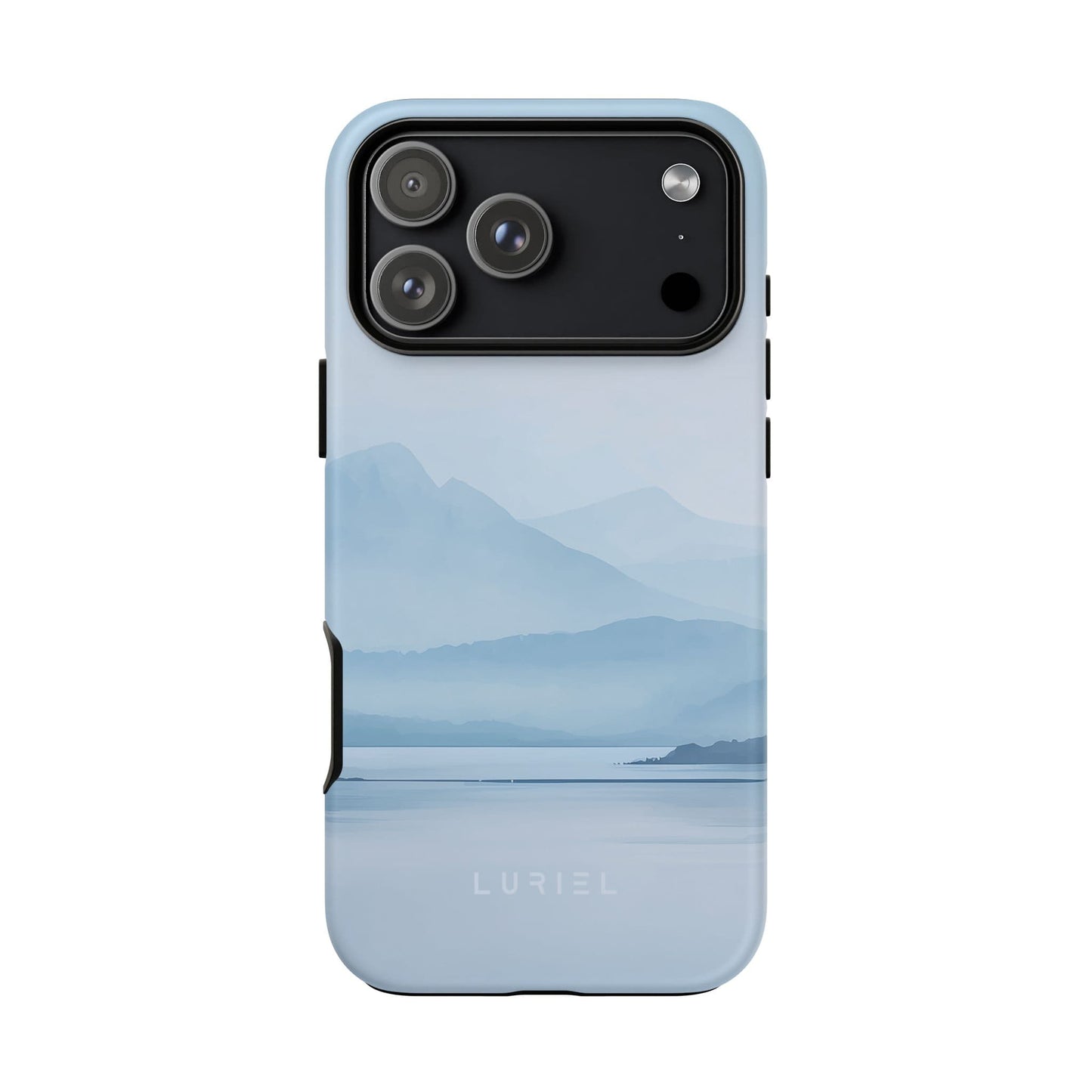 Phone Case Misty Blue Mountain Lake Tough Phone Case Misty Blue Mountain Lake Tough Phone Case