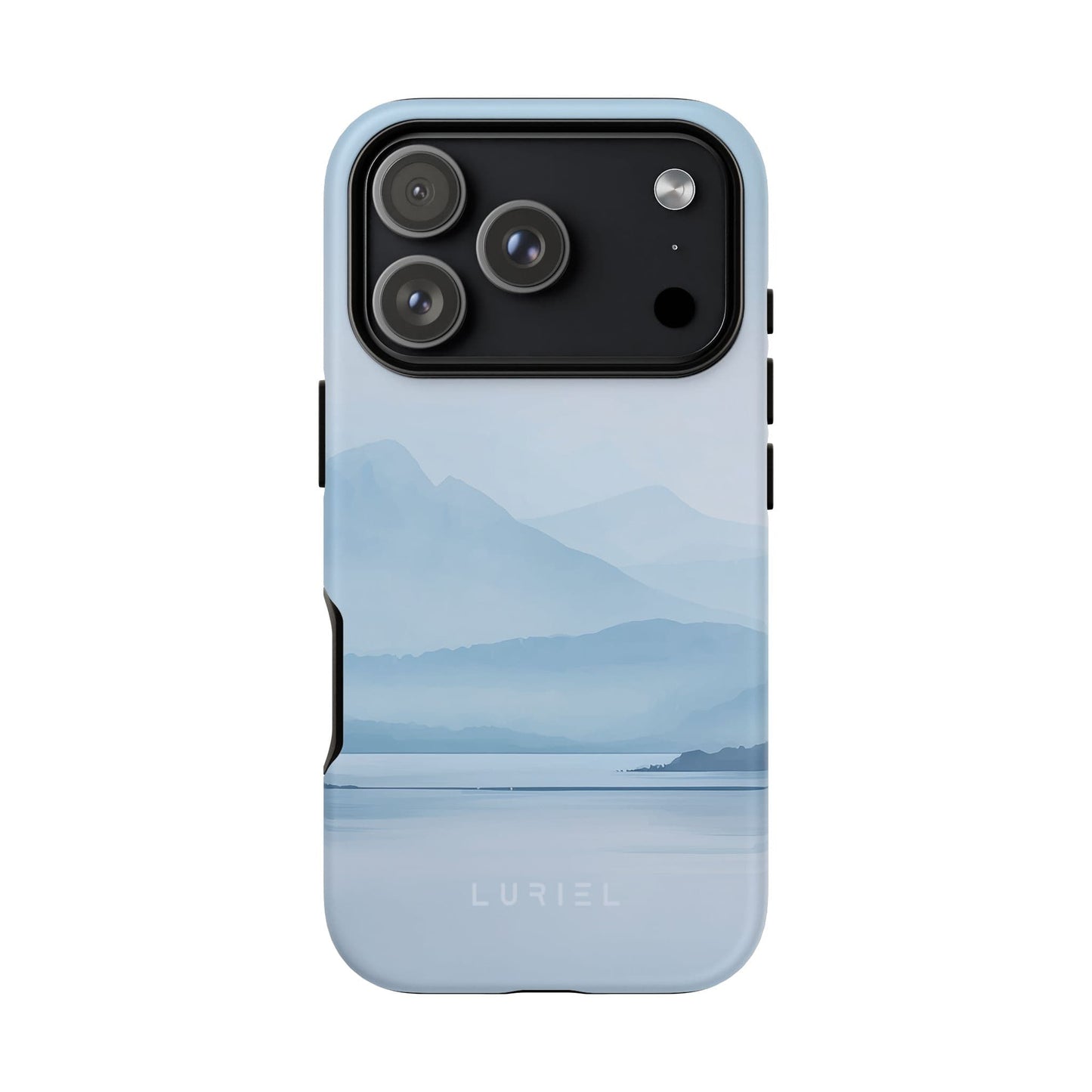 Phone Case Misty Blue Mountain Lake Tough Phone Case Misty Blue Mountain Lake Tough Phone Case