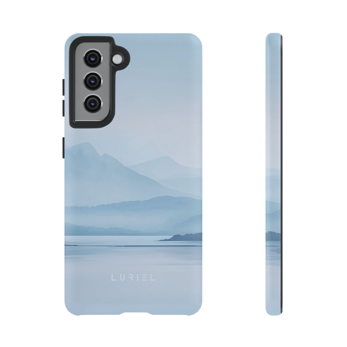 Phone Case Misty Blue Mountain Lake Tough Phone Case Misty Blue Mountain Lake Tough Phone Case