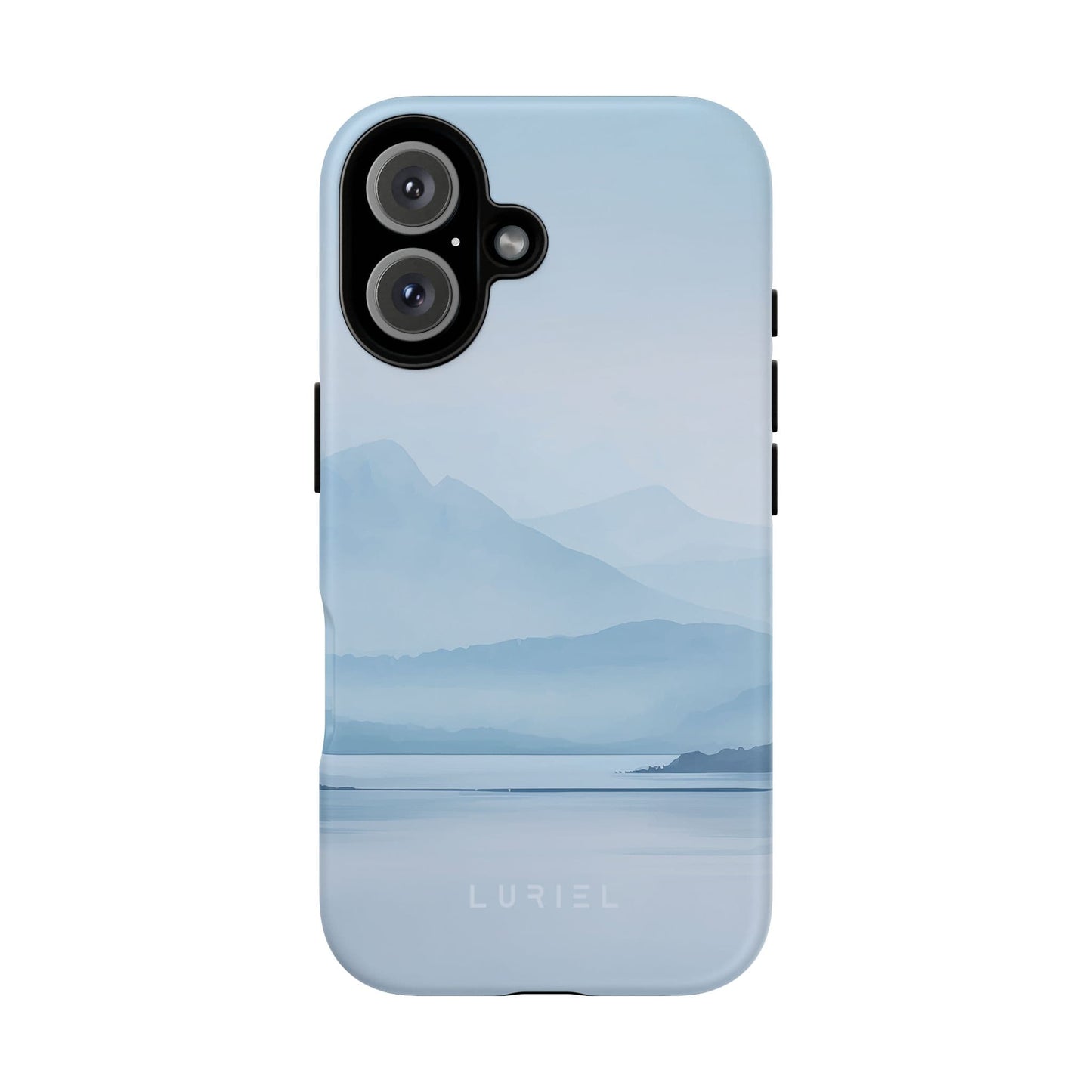 Phone Case Misty Blue Mountain Lake Tough Phone Case Misty Blue Mountain Lake Tough Phone Case