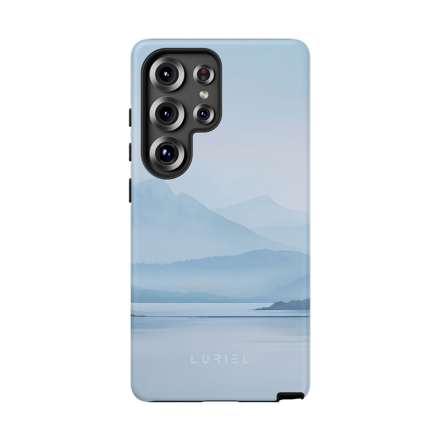 Phone Case Misty Blue Mountain Lake Tough Phone Case Misty Blue Mountain Lake Tough Phone Case