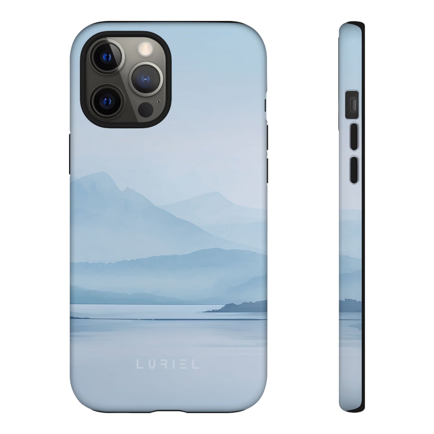 Phone Case Misty Blue Mountain Lake Tough Phone Case Misty Blue Mountain Lake Tough Phone Case
