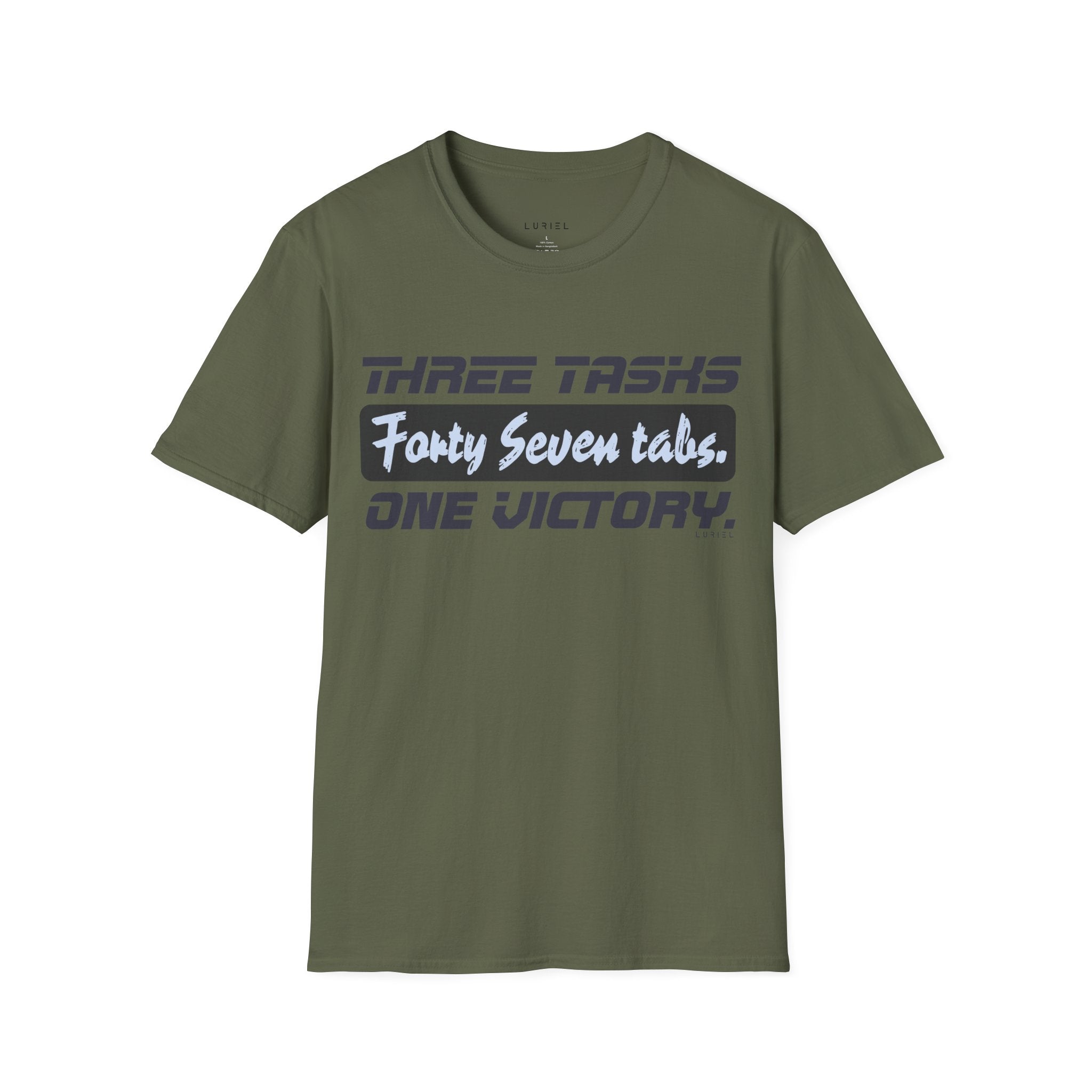 "Three Tasks, One Victory" T-Shirt