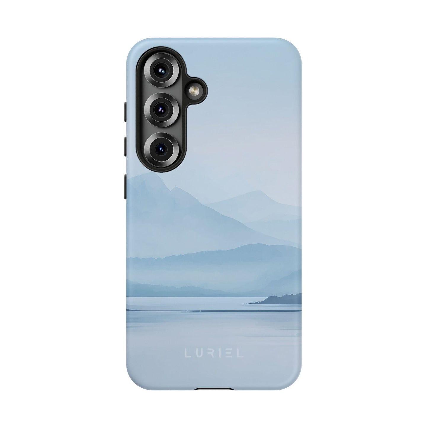 Phone Case Misty Blue Mountain Lake Tough Phone Case Misty Blue Mountain Lake Tough Phone Case