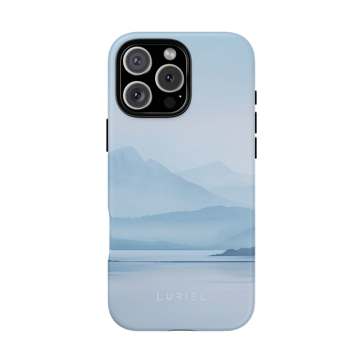 Phone Case Misty Blue Mountain Lake Tough Phone Case Misty Blue Mountain Lake Tough Phone Case