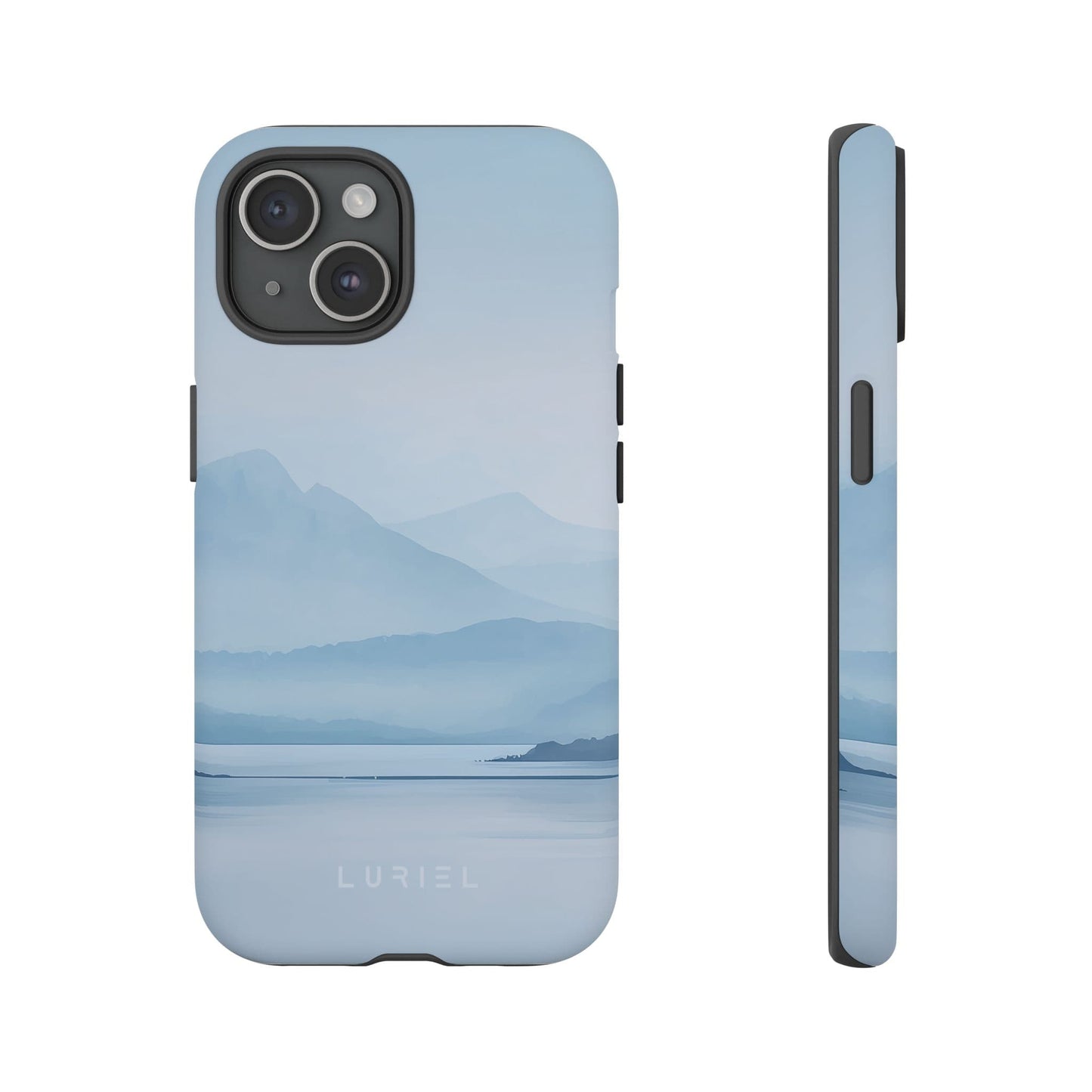 Phone Case Misty Blue Mountain Lake Tough Phone Case Misty Blue Mountain Lake Tough Phone Case