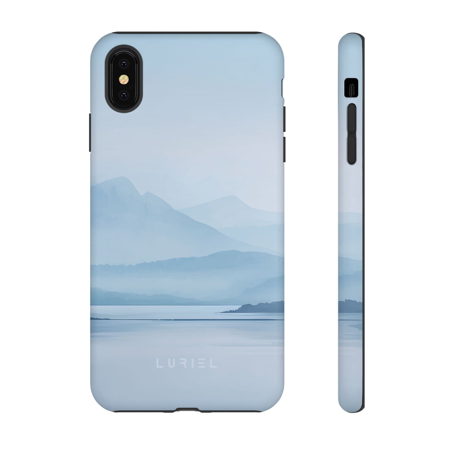 Phone Case Misty Blue Mountain Lake Tough Phone Case Misty Blue Mountain Lake Tough Phone Case