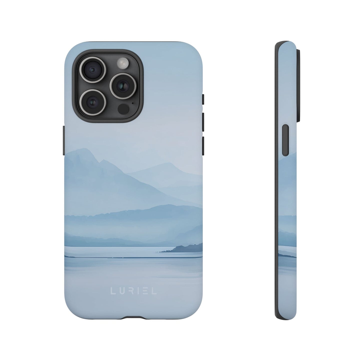 Phone Case Misty Blue Mountain Lake Tough Phone Case Misty Blue Mountain Lake Tough Phone Case