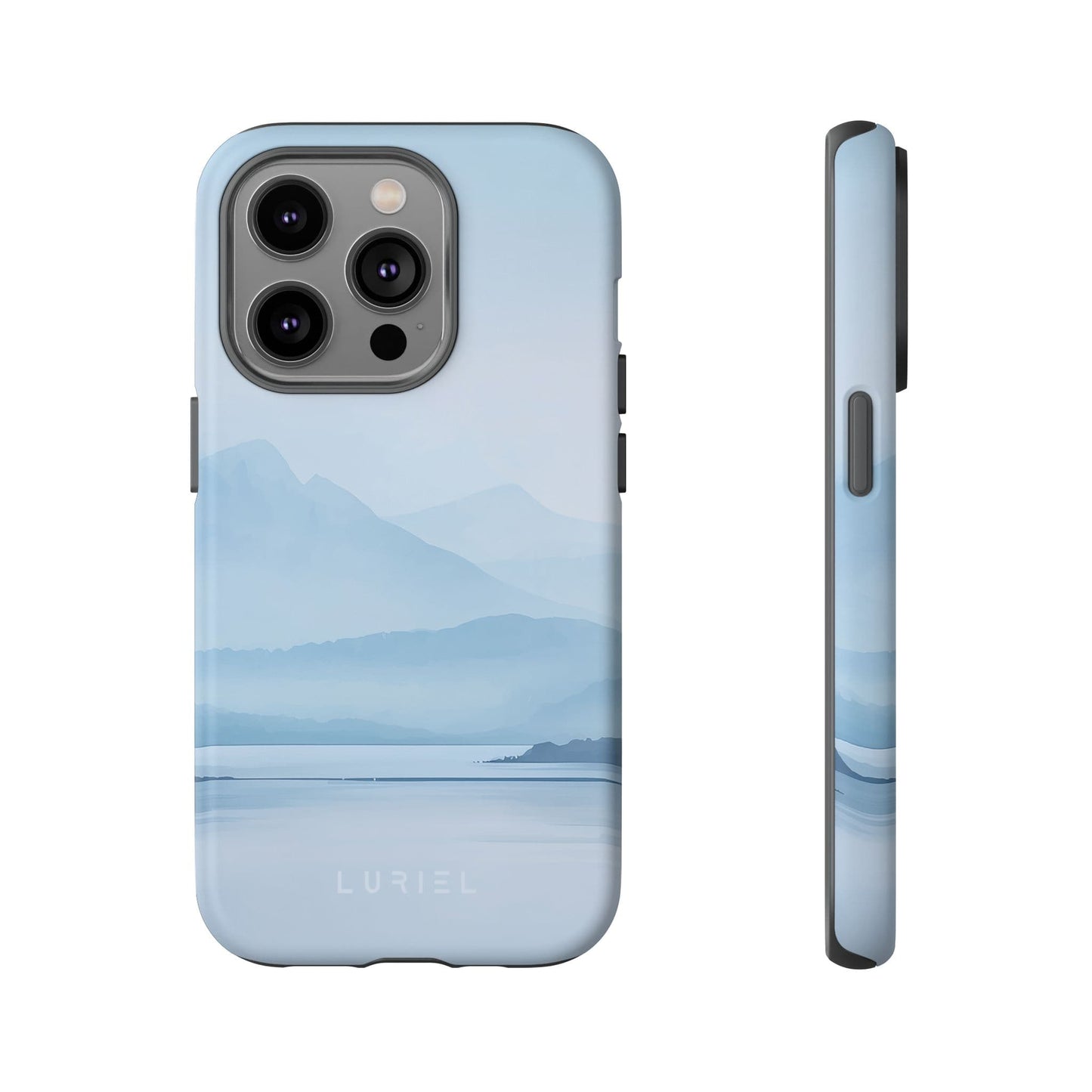 Phone Case Misty Blue Mountain Lake Tough Phone Case Misty Blue Mountain Lake Tough Phone Case