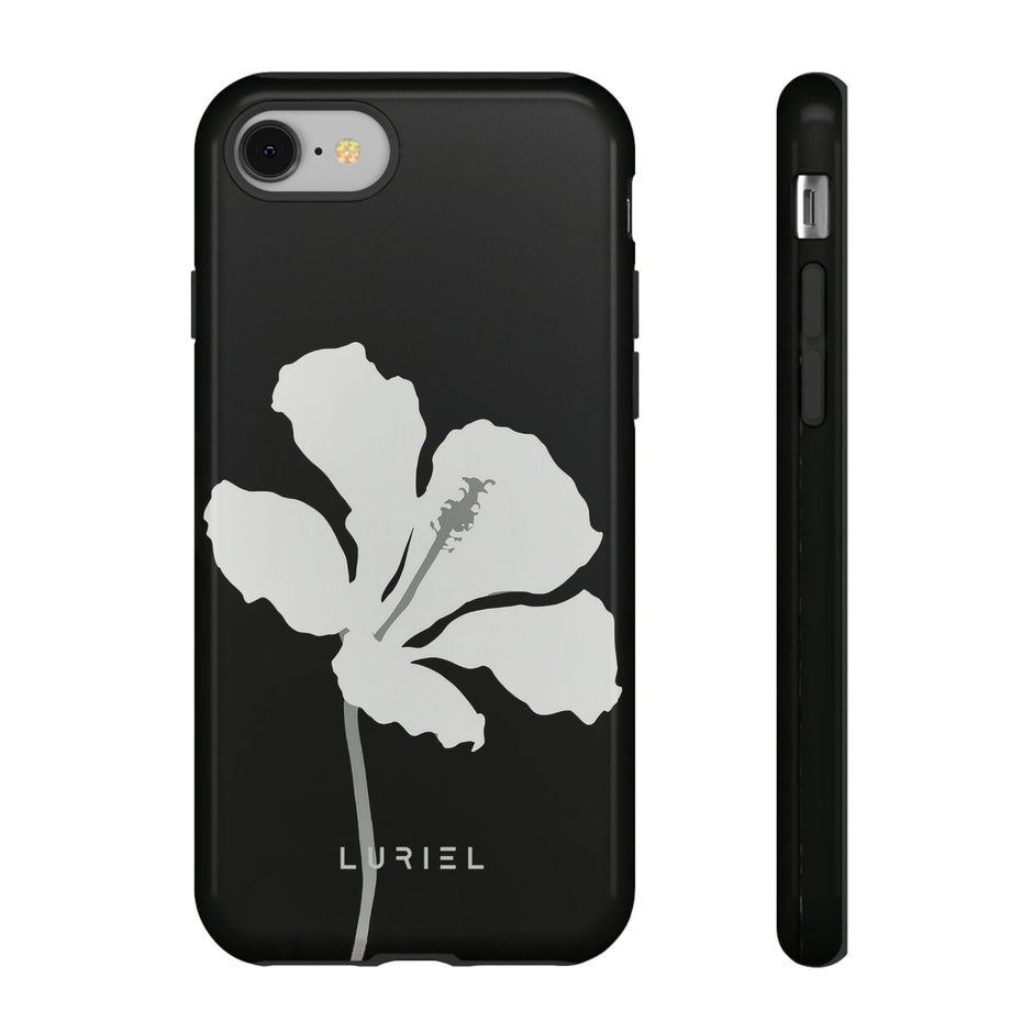 Phone Case White Hibiscus Floral Tough Phone Case White Hibiscus Floral Tough Phone Case