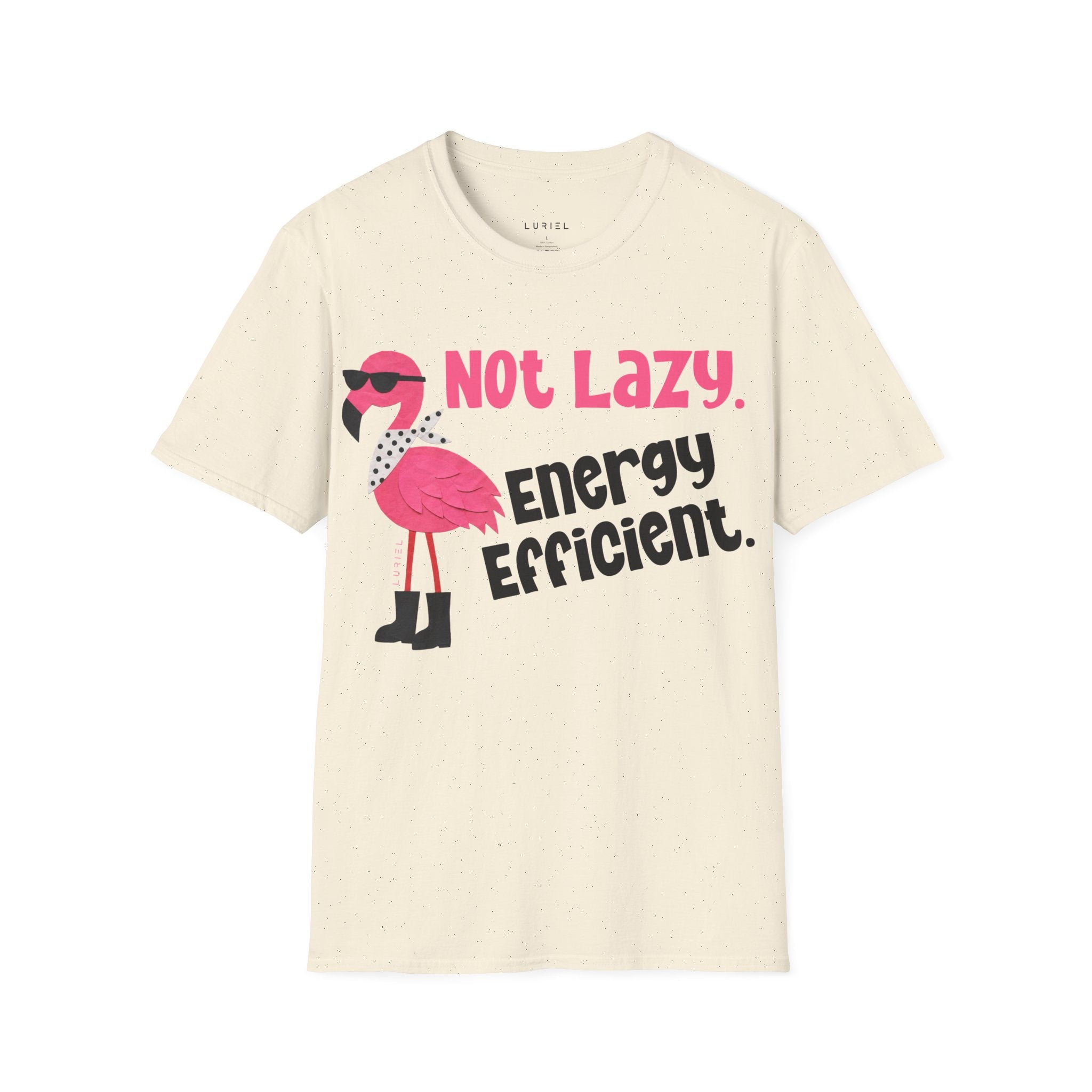 Not Lazy Flamingo T-Shirt