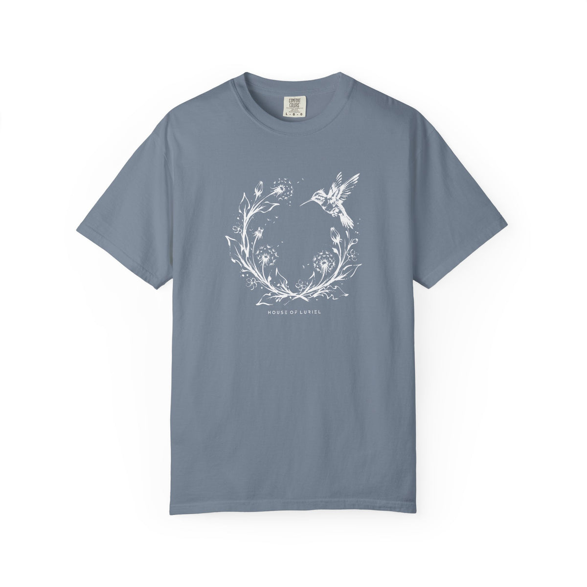 T-Shirt Hummingbird Floral Wreath T-Shirt Hummingbird Floral Wreath T-Shirt
