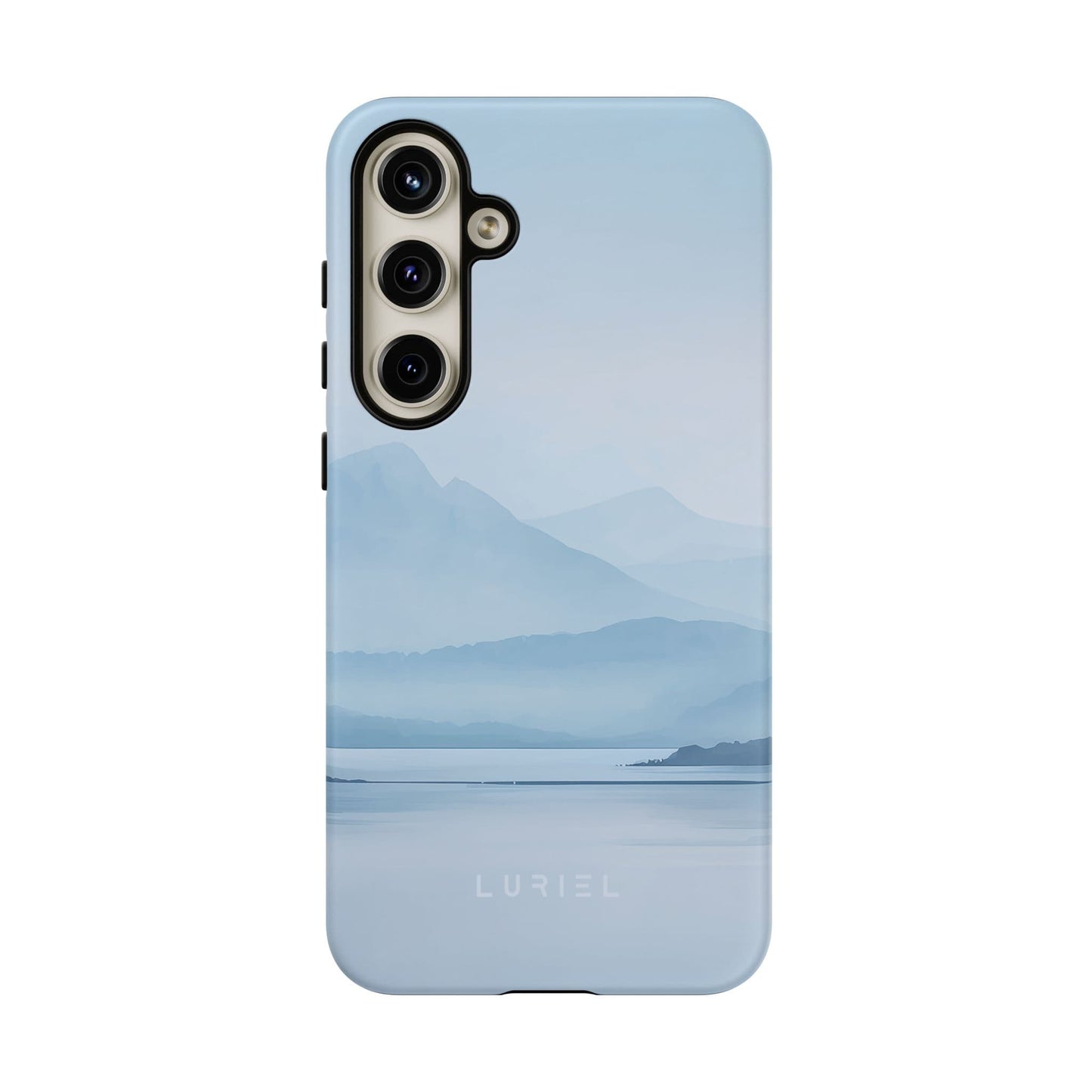 Phone Case Misty Blue Mountain Lake Tough Phone Case Misty Blue Mountain Lake Tough Phone Case