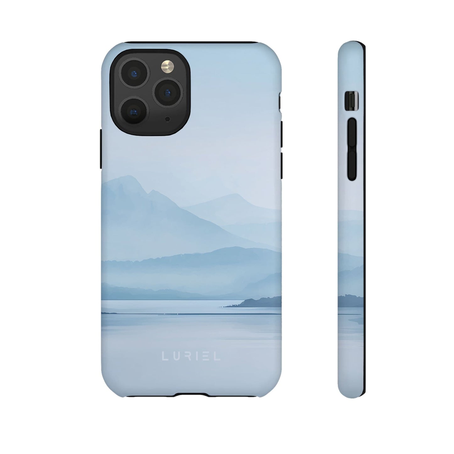 Phone Case Misty Blue Mountain Lake Tough Phone Case Misty Blue Mountain Lake Tough Phone Case