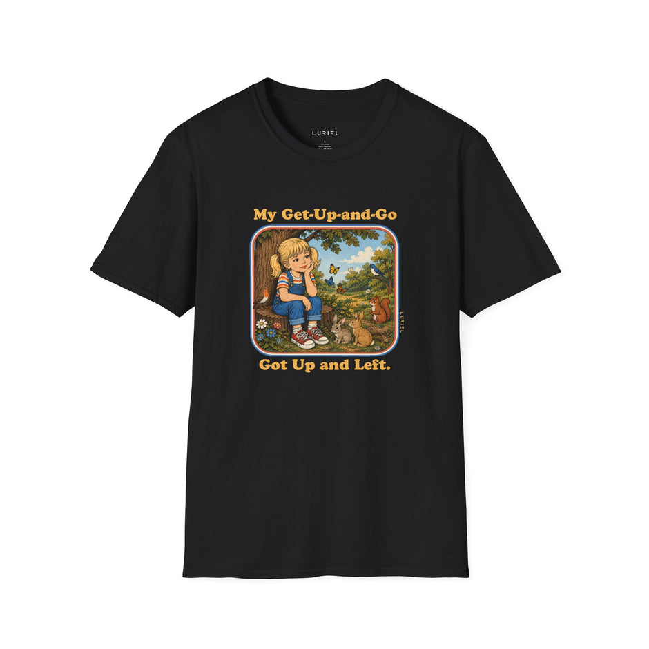 T-Shirt My Get-Up-and-Go T-Shirt My Get-Up-and-Go T-Shirt