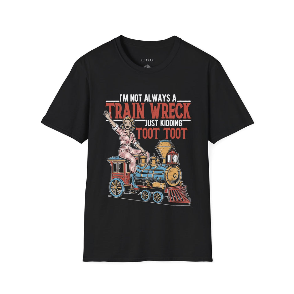 T-Shirt Train Wreck T-Shirt Train Wreck T-Shirt
