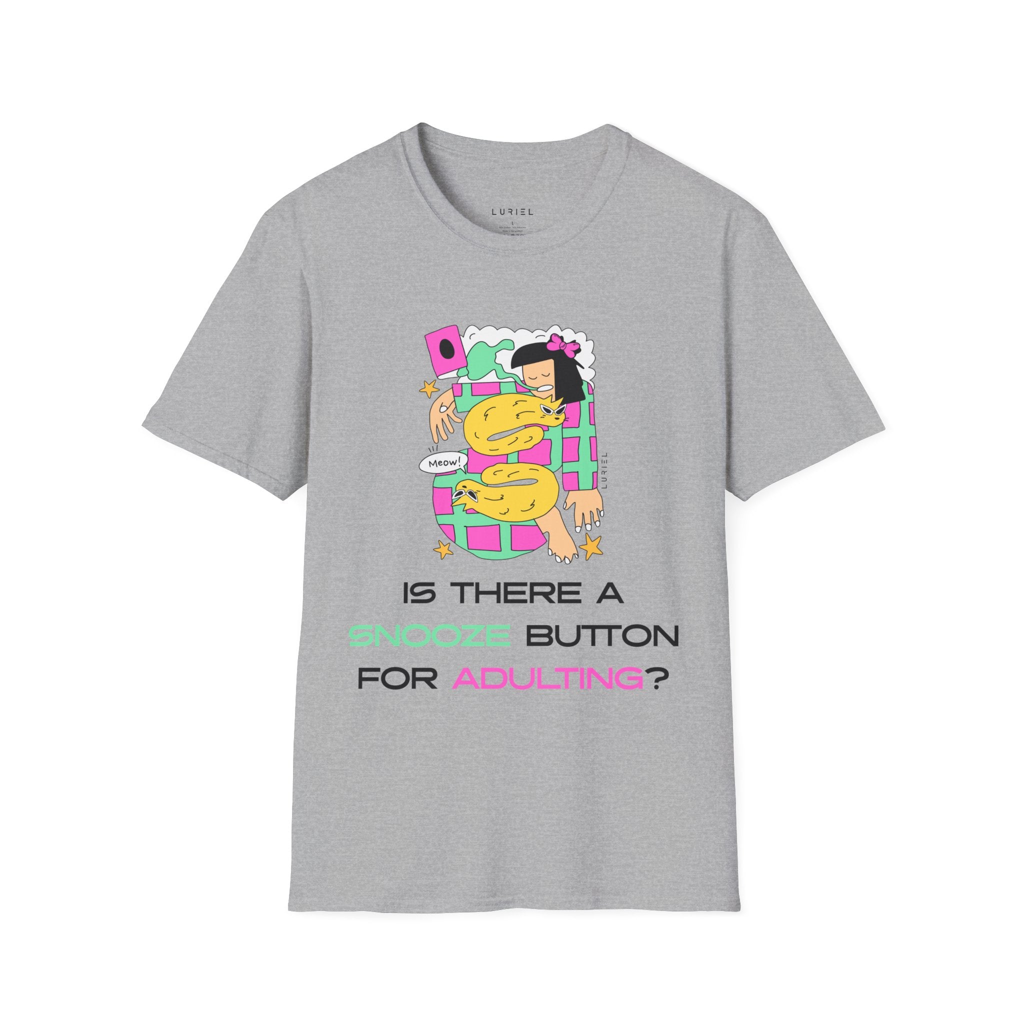 Snooze Adulting T-Shirt
