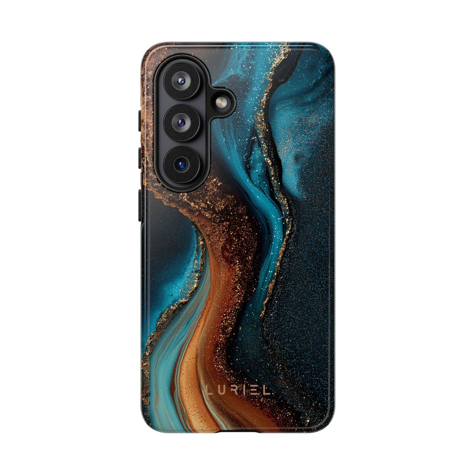 Phone Case Blue Orange Agate Tough Phone Case Blue Orange Agate Tough Phone Case