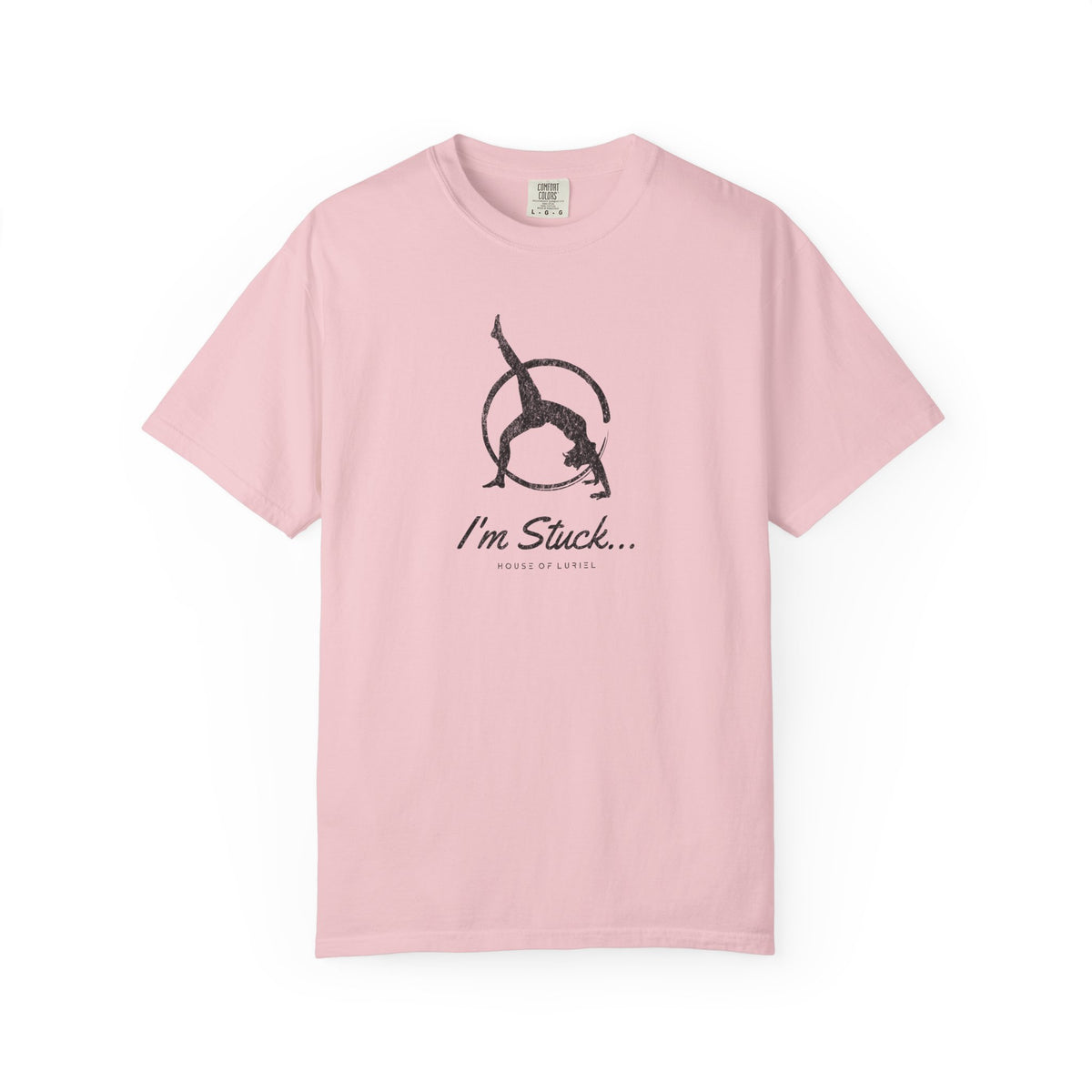 T-Shirt I'm Stuck Yoga T-Shirt I'm Stuck Yoga T-Shirt