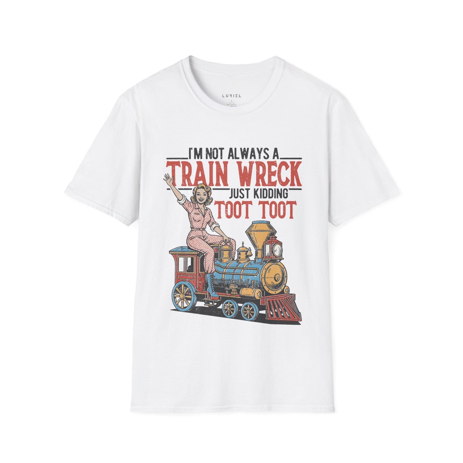 T-Shirt Train Wreck T-Shirt Train Wreck T-Shirt