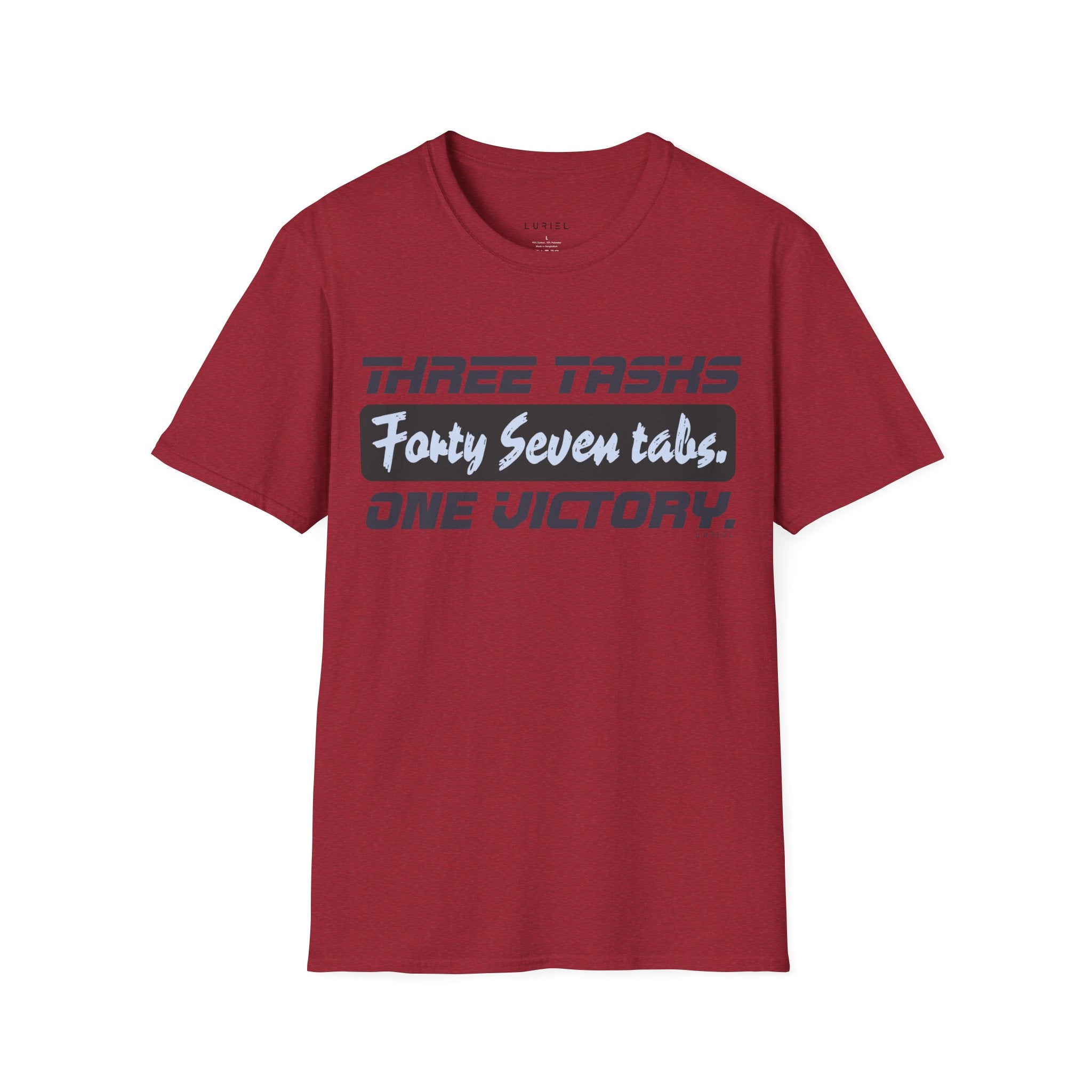 "Three Tasks, One Victory" T-Shirt